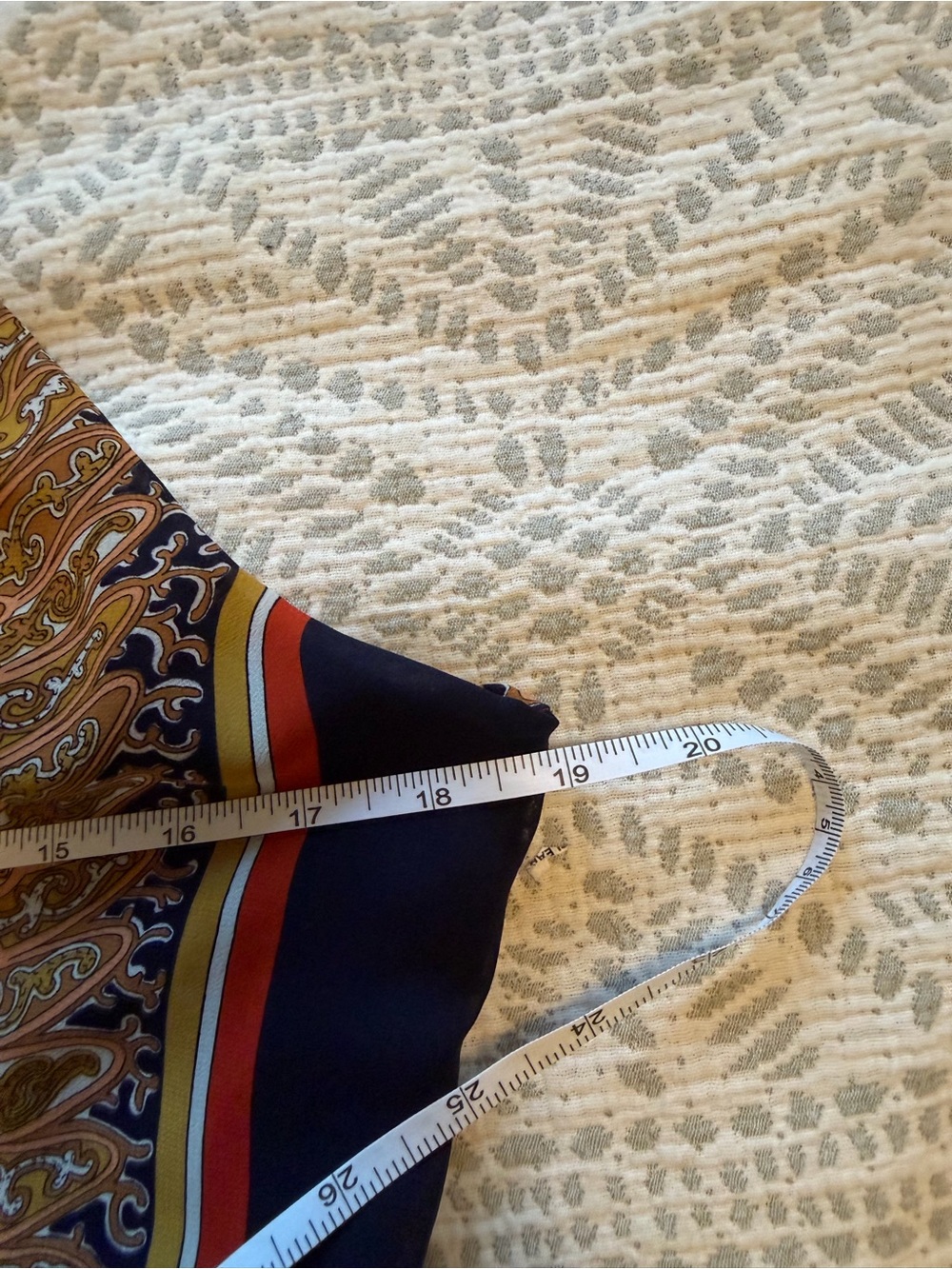 Sandra Darren Scarf Print Halter Handkerchief Maxi Dress Size 12 - Picture 11 of 16